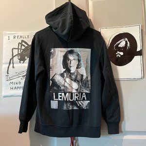 COPY - LEMURIA Log Lady Twin Peaks Zip Hoodie Fruit of the Loom Best 50/50